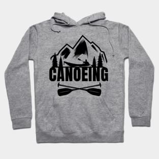 Canoeist Canoeing Hoodie